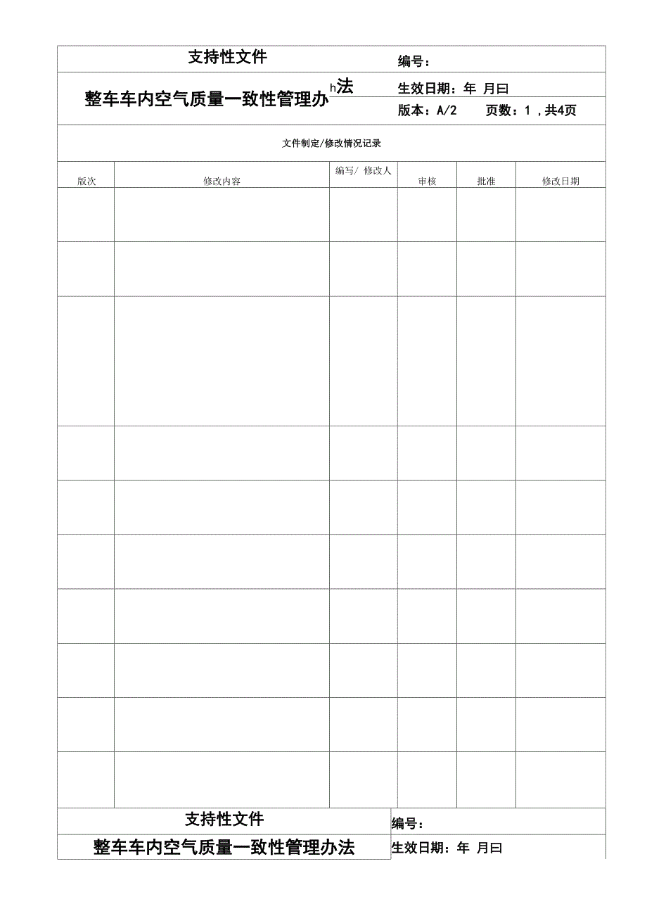 整车车内空气质量一致性管理办法_第2页