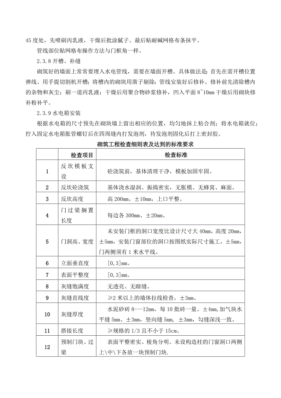 高精砌体施工工艺及技术要求_第3页