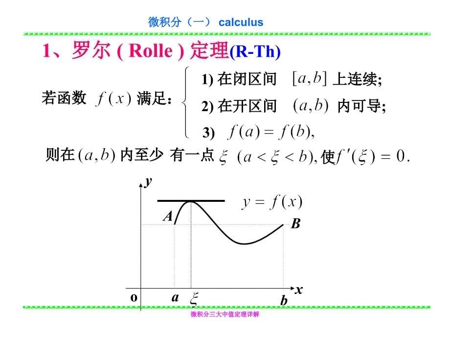 微积分三大中值定理详解课件_第5页
