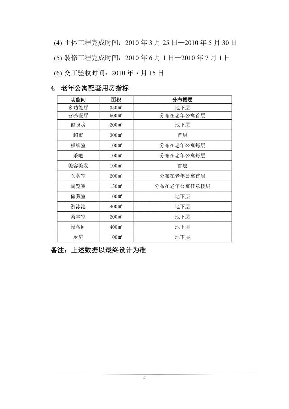 房地产项目开发经营计划_第5页