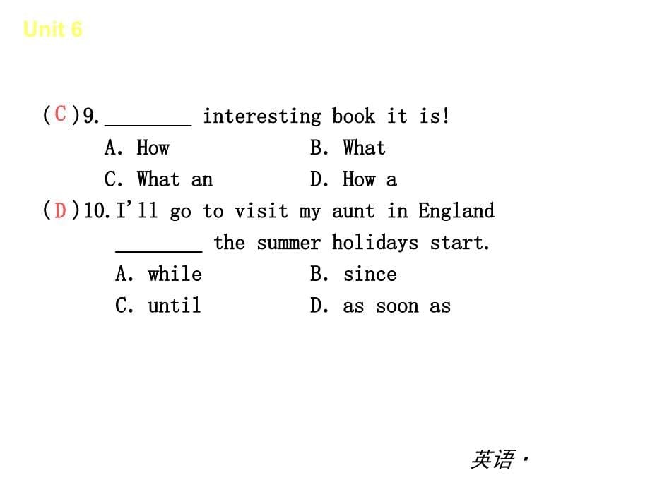 中考小复习中考复习课件人教版八年级英语下册Unit6Anoldmantriedtomovethemountains_第5页