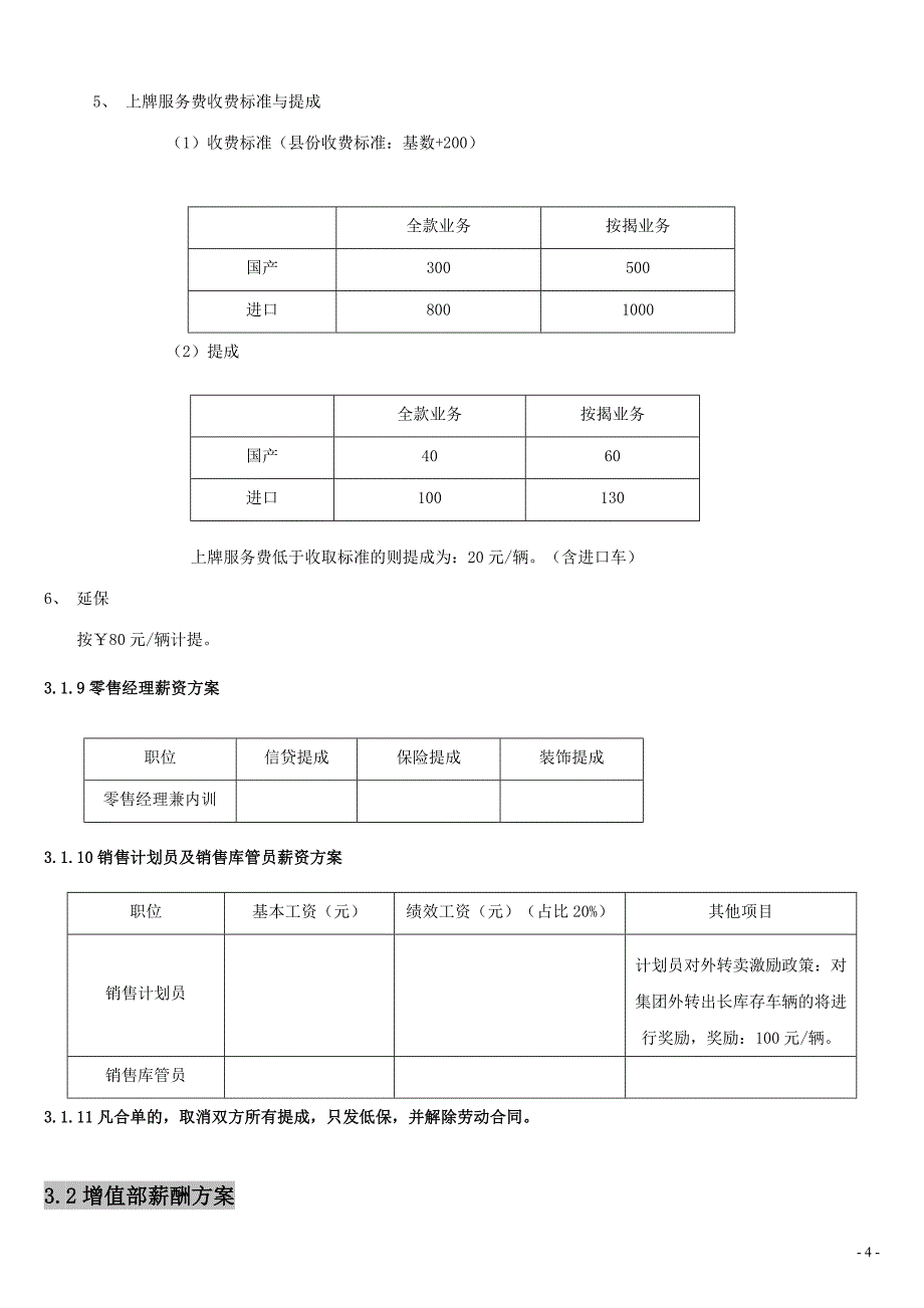 汽车4S店 薪酬方案(上海大众).doc_第4页