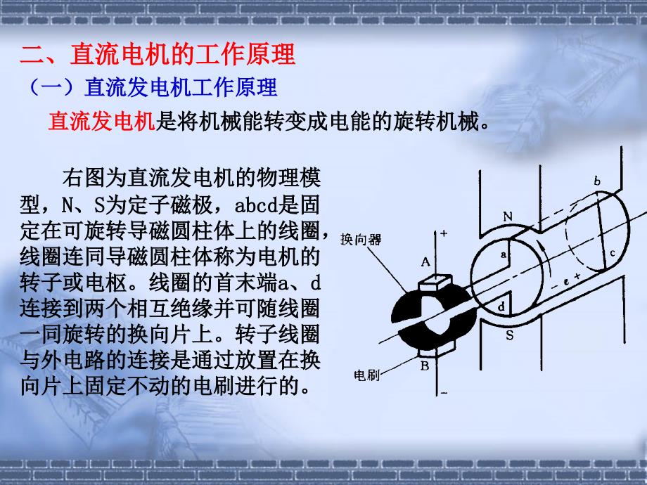 直流电机的基本结构和工作原理课件_第4页