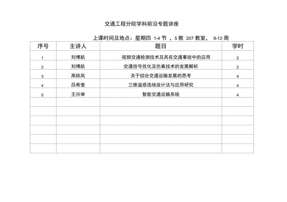 机械分院学科前沿专题讲座_第5页