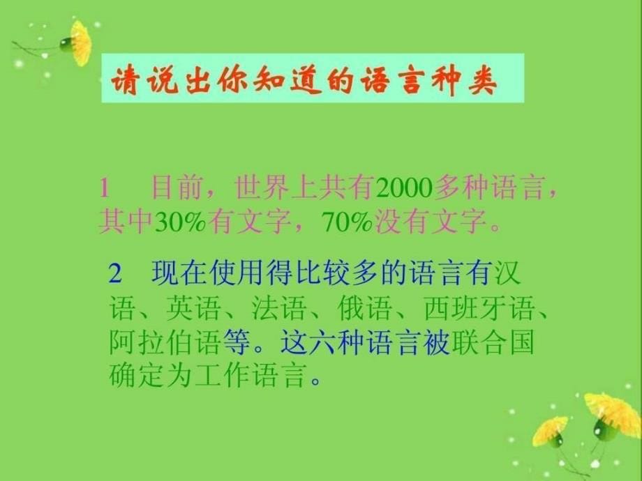 湘教版七年级地理世界的语言和宗教.ppt_第5页