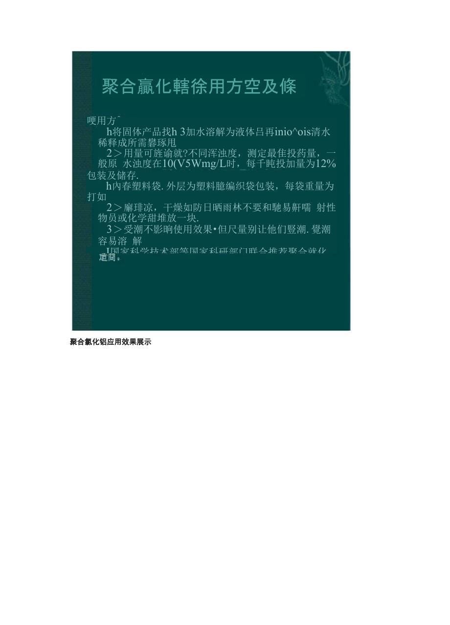 印染厂污水处理用聚合氯化铝_第5页