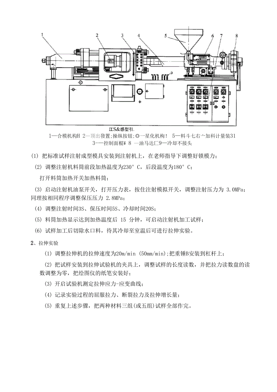 高分子材料塑料拉伸强度性能实验实验指导书_第4页