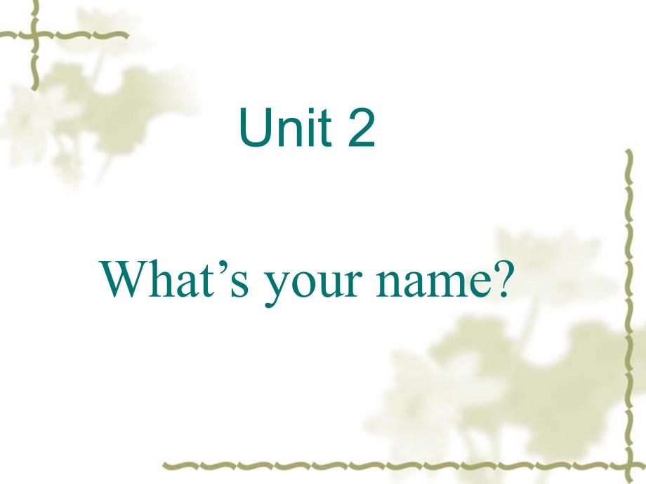 module2unit2What39;syourname[精选文档]_第4页