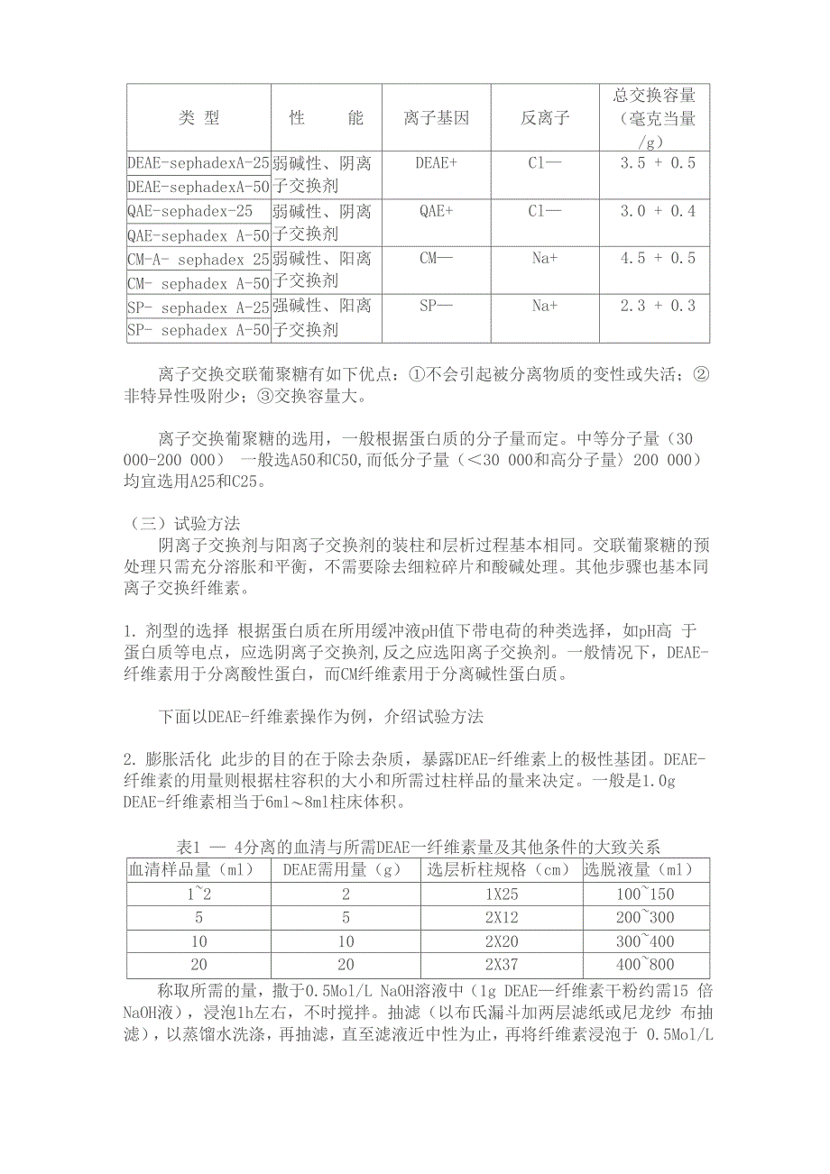 蛋白质的离子交换层析_第4页