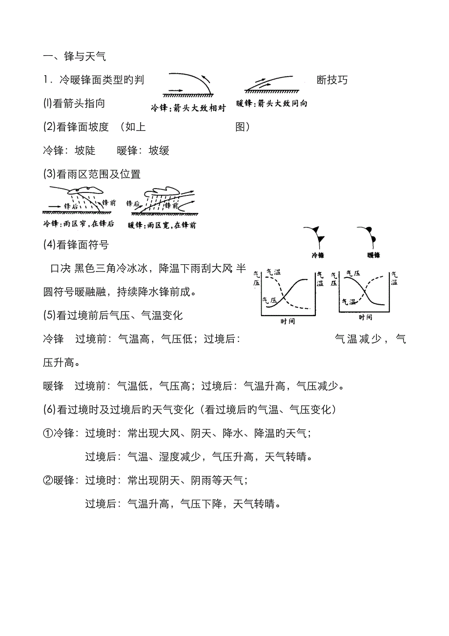 等温线及常见的天气系统_第1页