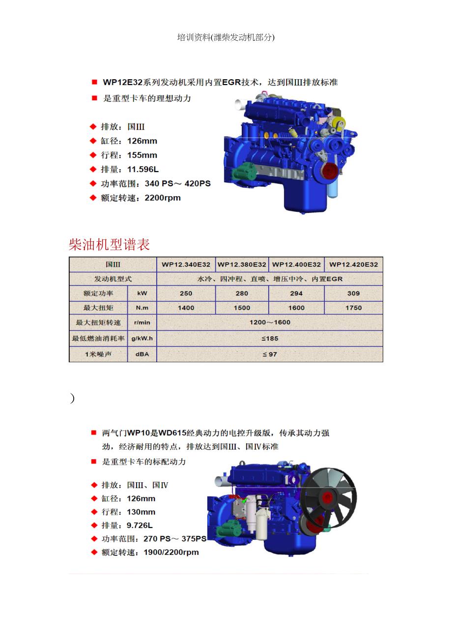 培训资料(潍柴发动机部分)_第4页