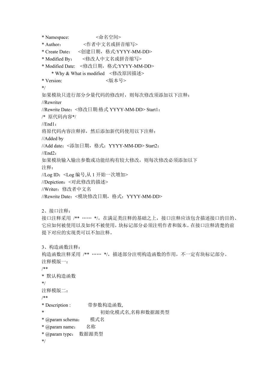 java注释规范总结大全_第5页