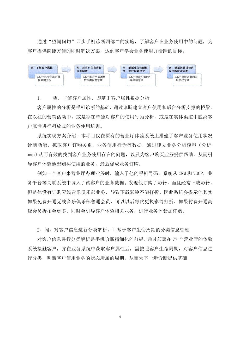 营业厅客户业务使用状况诊断系统_第4页