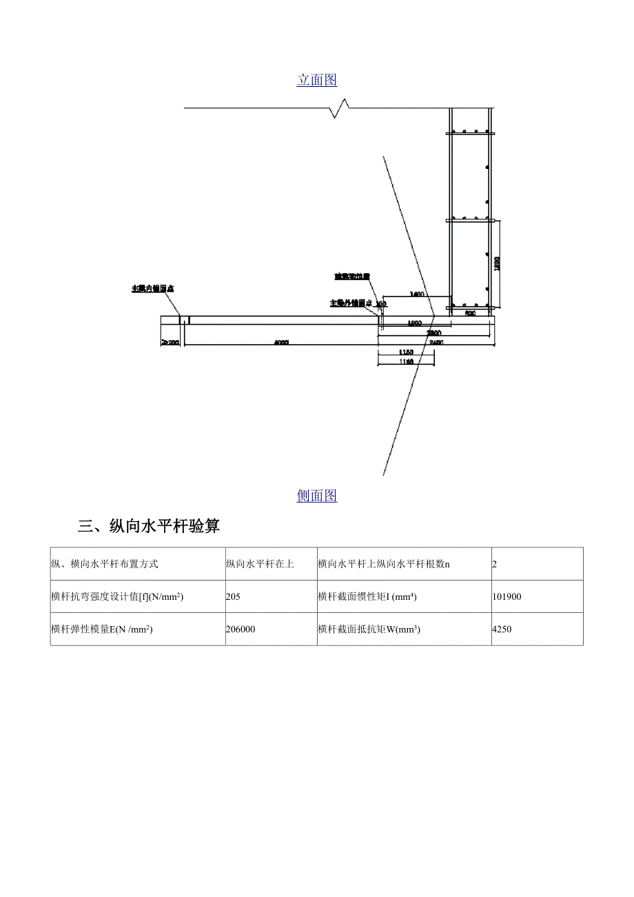 大跨度悬挑型钢计算书_第4页