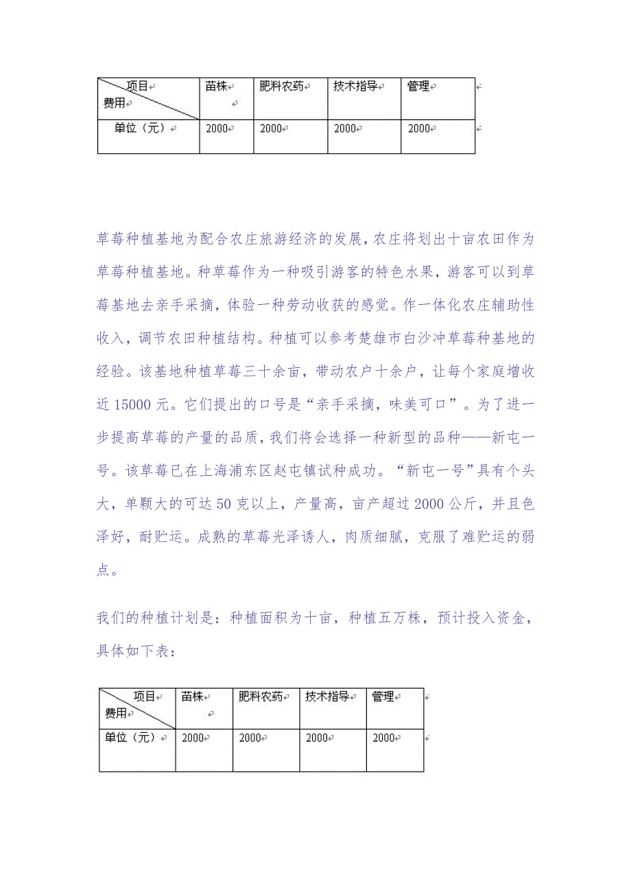 生态农庄创业计划书 (2)（天选打工人）.docx_第4页