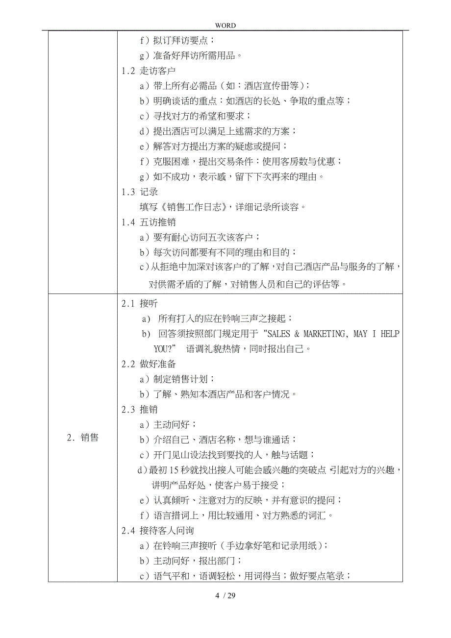 市场销售部工作流程图_第4页