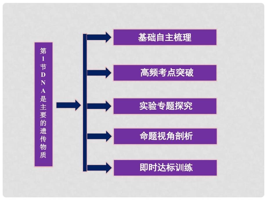 江苏专用高考生物总复习 第3章第1节DNA是主要的遗传物质课件 新人教版必修2_第2页