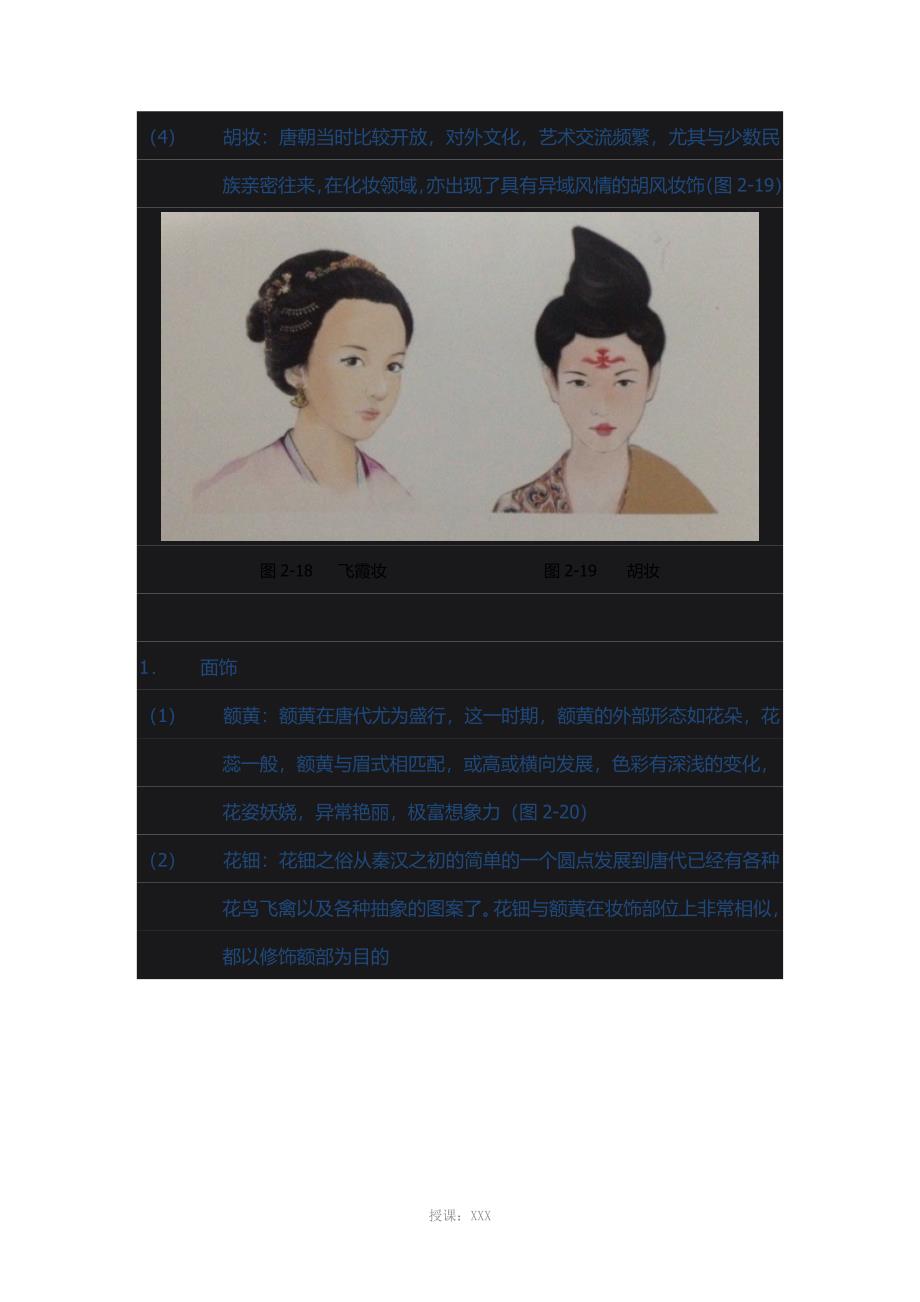 唐朝妆容发展史_第2页