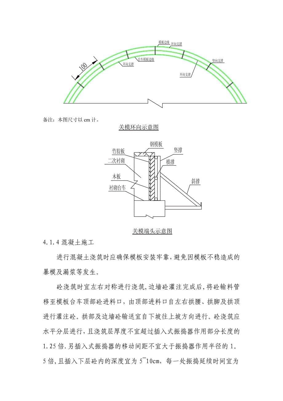 【建筑施工方案】洞口衬砌施工方案_第5页