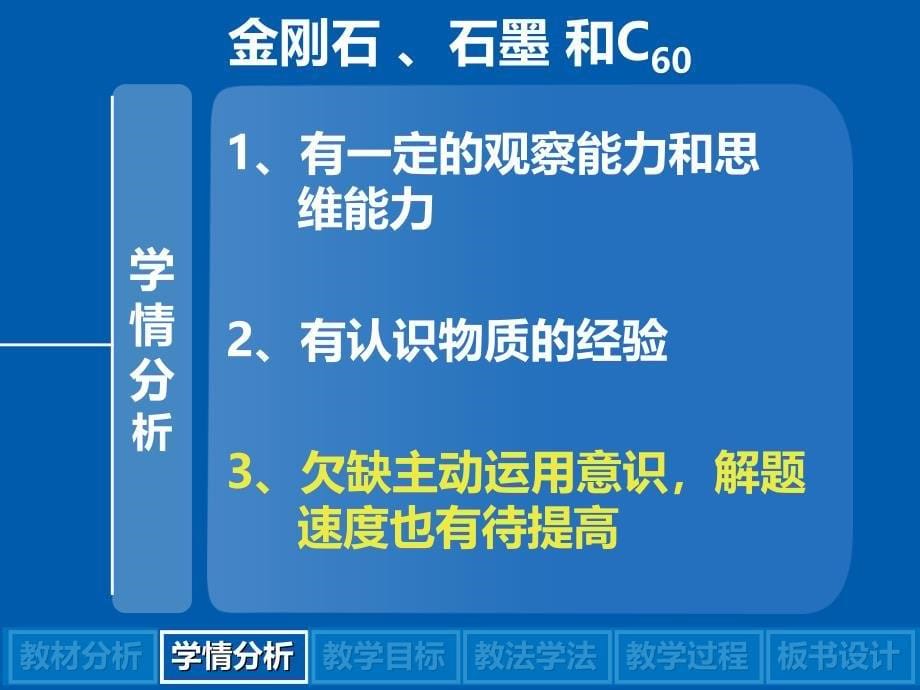 金刚石、石墨、C60说课ppt课件_第5页