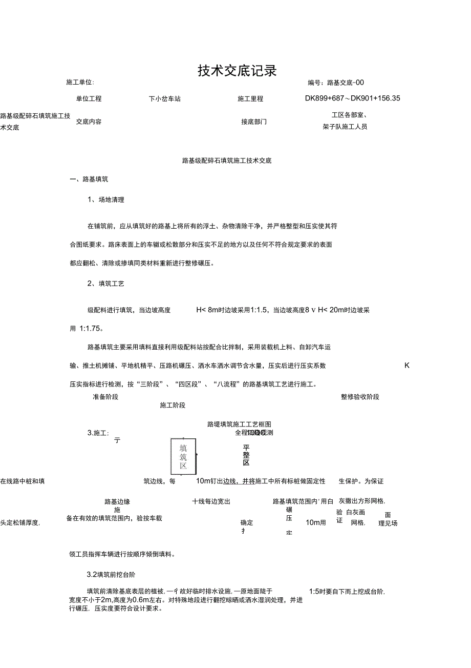 路基级配碎石填筑施工技术交底_第1页