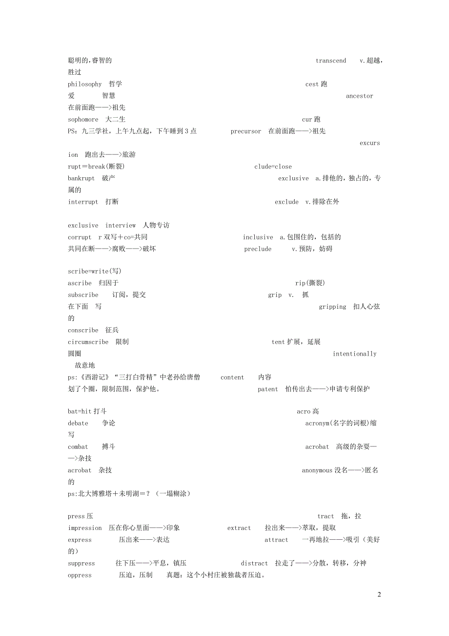 英语六级(CET6)词汇总结.doc_第2页