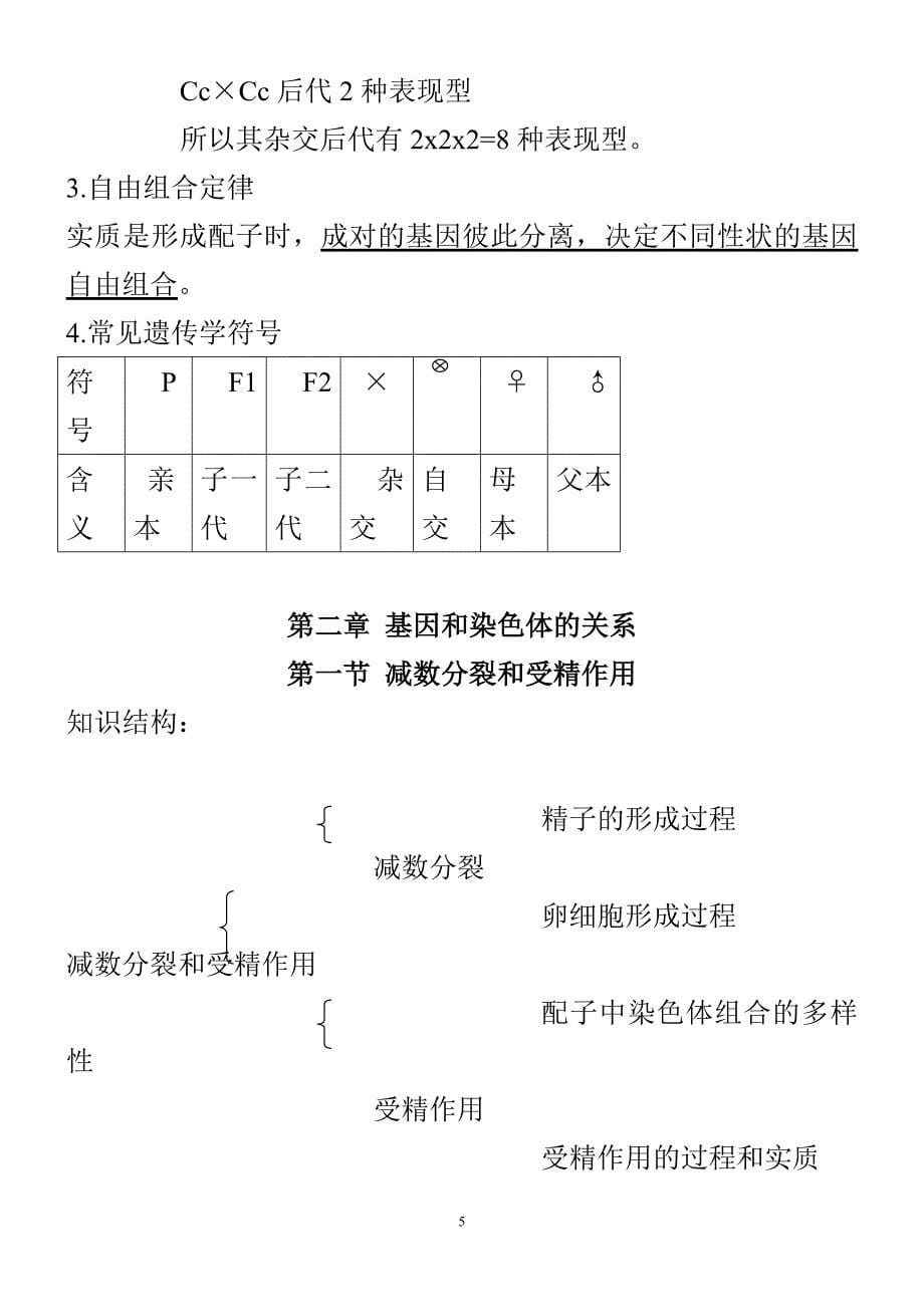 生物必修知识点整理.doc_第5页