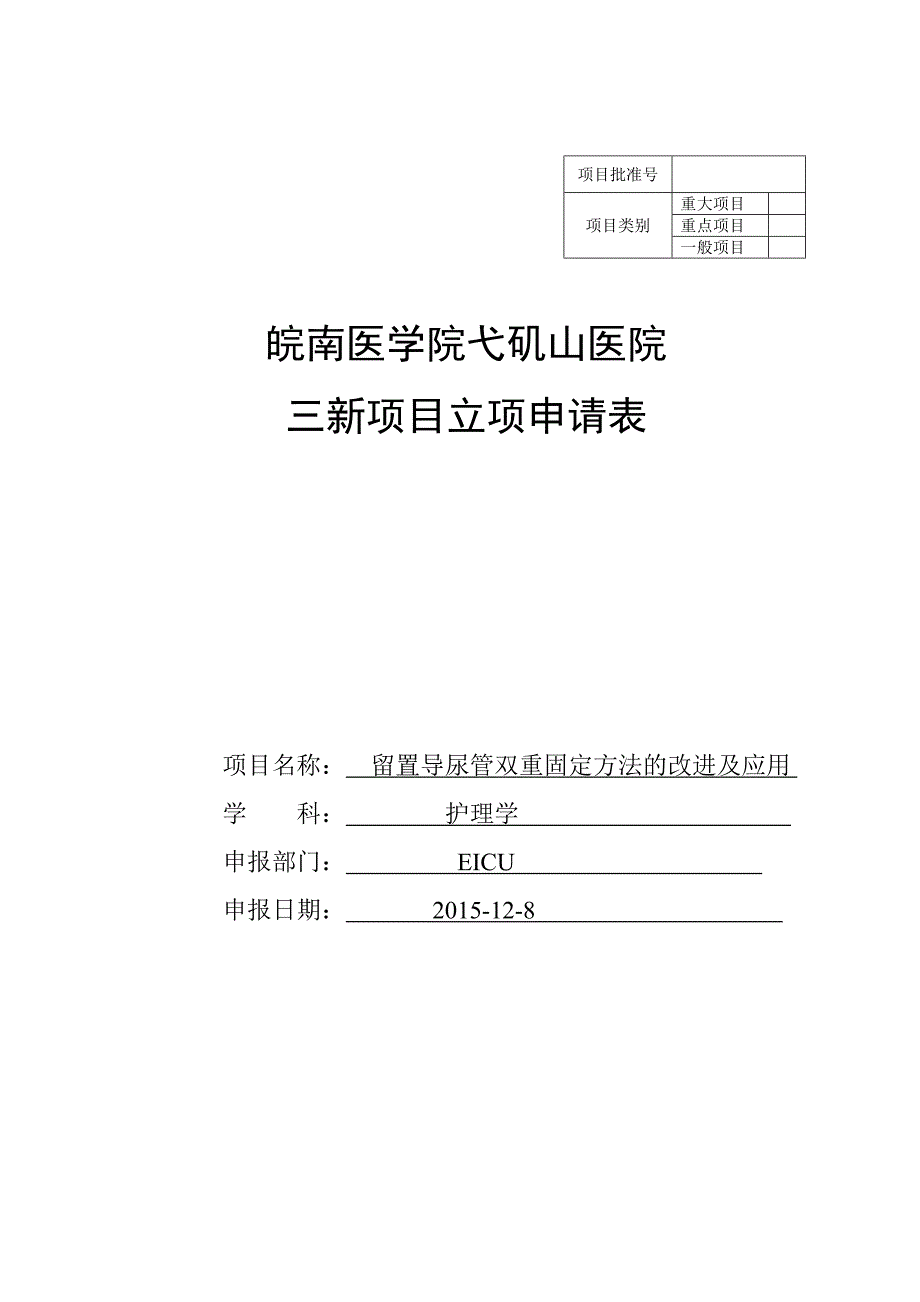 2015年导尿管固定改进三新项目2.doc_第1页