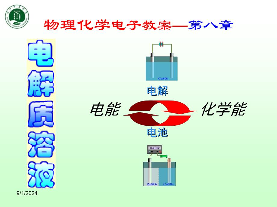 章电解质溶液_第1页