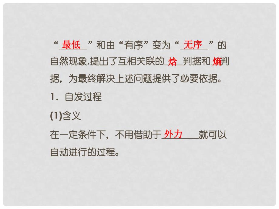 高中化学 第二章 第四节化学反应进行的方向精品课件 新人教版选修4_第4页