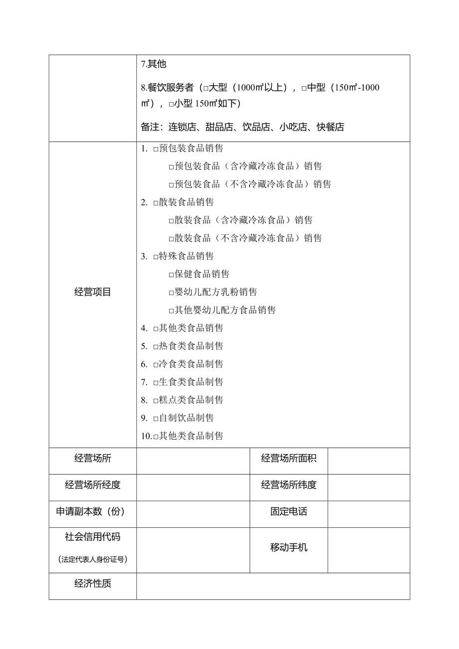 食品经营许可证办理流程_第5页