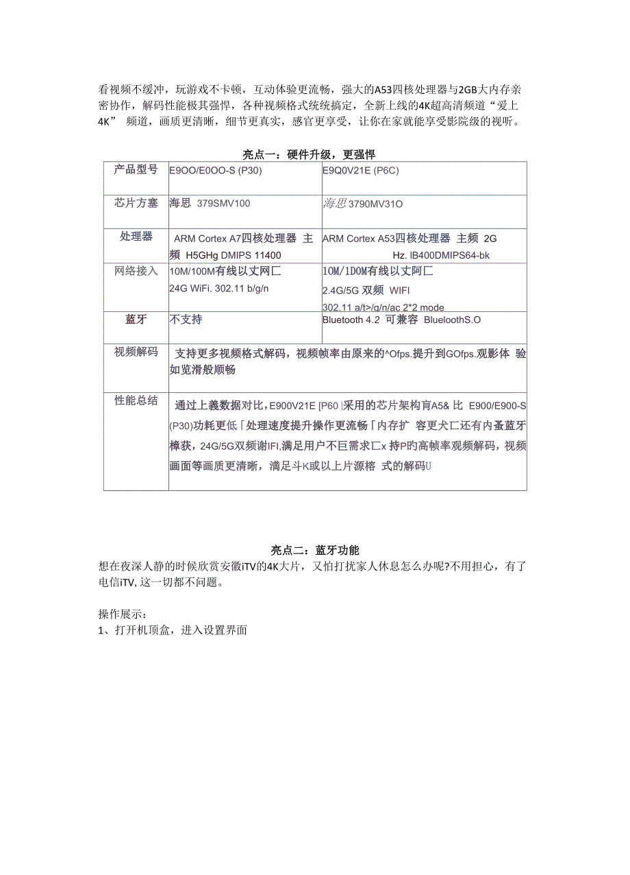 安徽电信超清iTV机顶盒全面升级内附操作说明_第1页