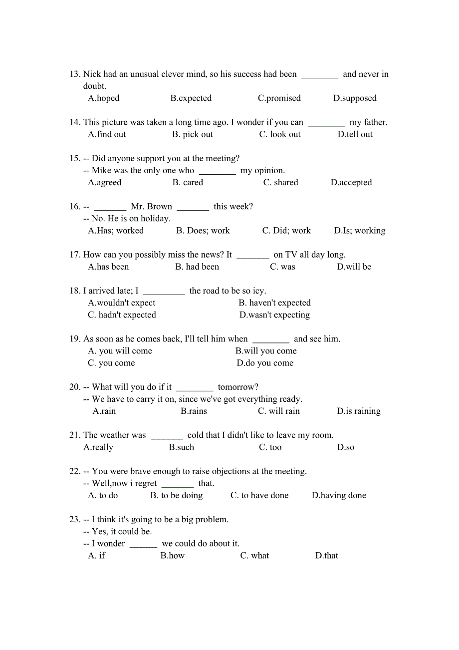 新概念英语第2册期中测试卷.doc_第4页