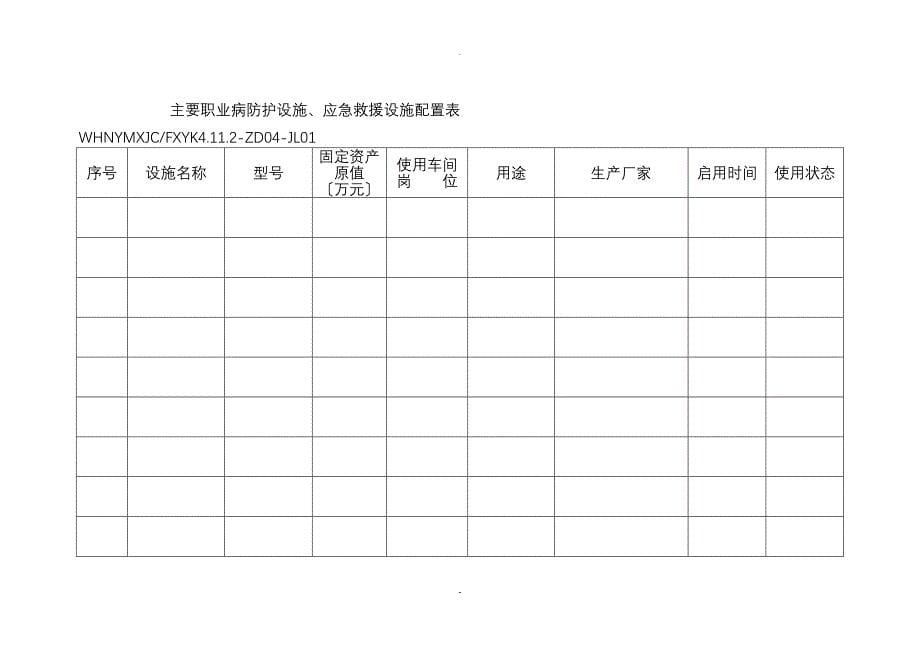 职业病防护设施维护检修制度_第5页