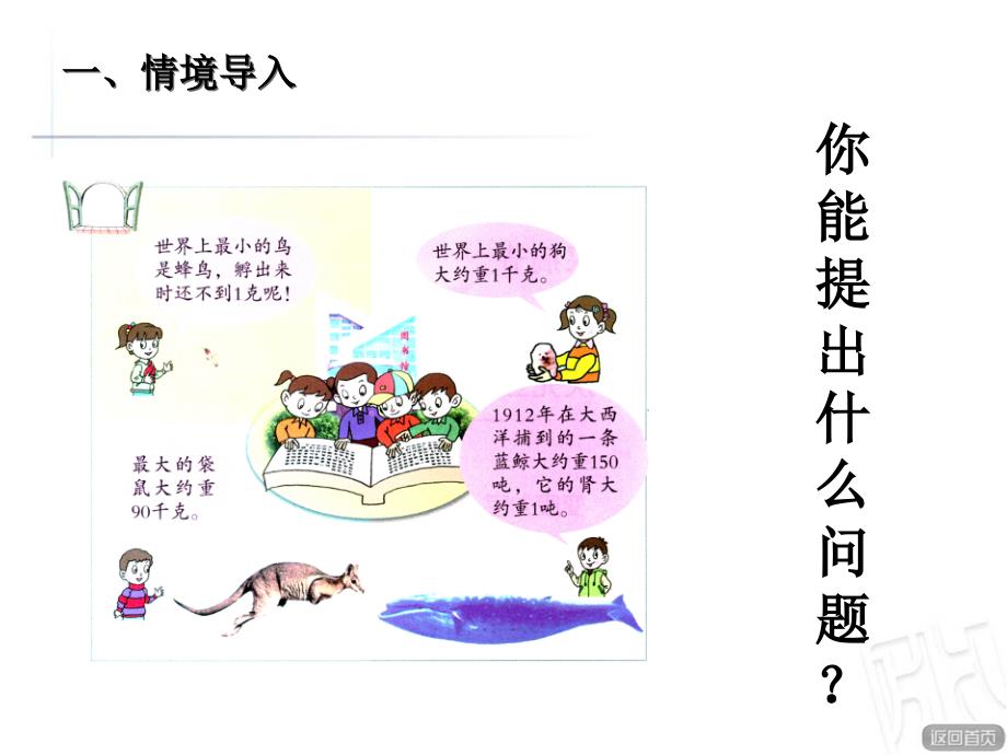 青岛版数学三年级上册第一单元《克、千克的认识》教学课件_第3页