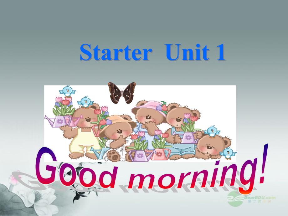 七年级英语上册StarterUnit1Goodmorning!课件人教新目标版_第2页