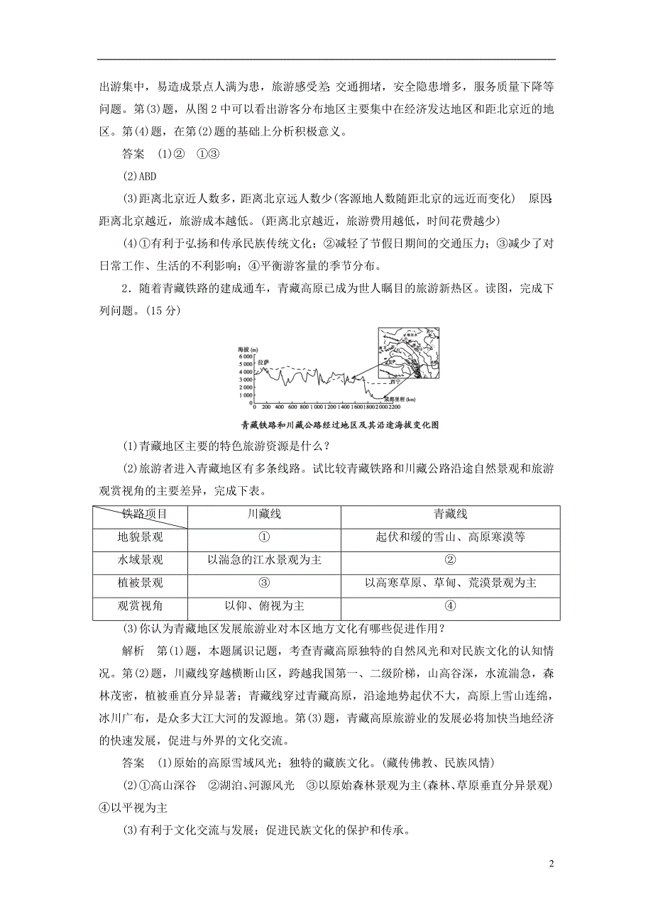 高三地理一轮复习选修3模块检测_第2页