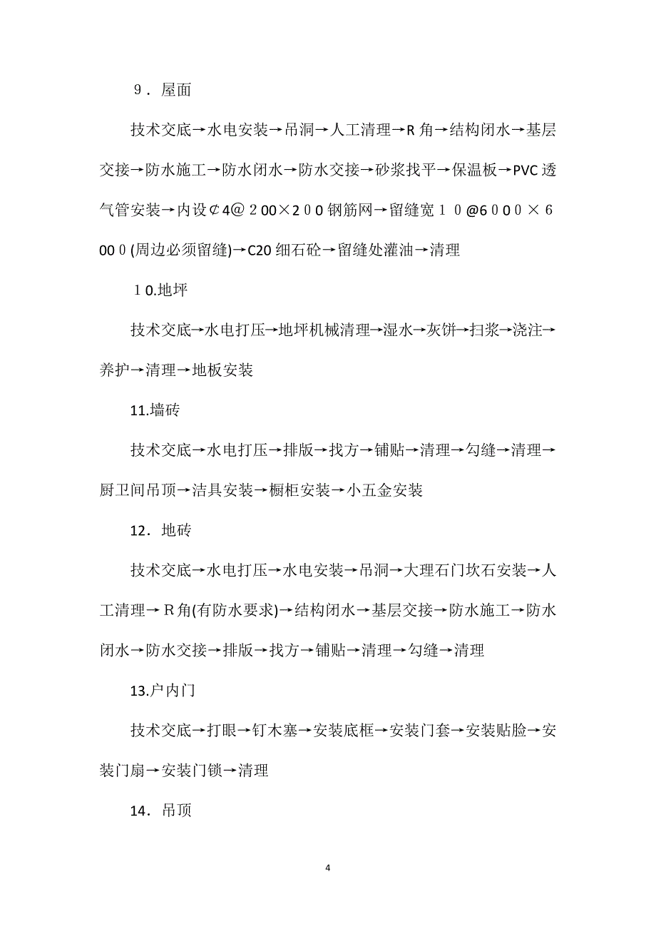 房建工程从主体到装修施工顺序_第4页