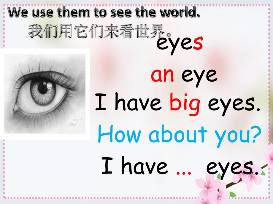 优秀英语课件2BUnit4Ihavebigeyesstorytime_第2页