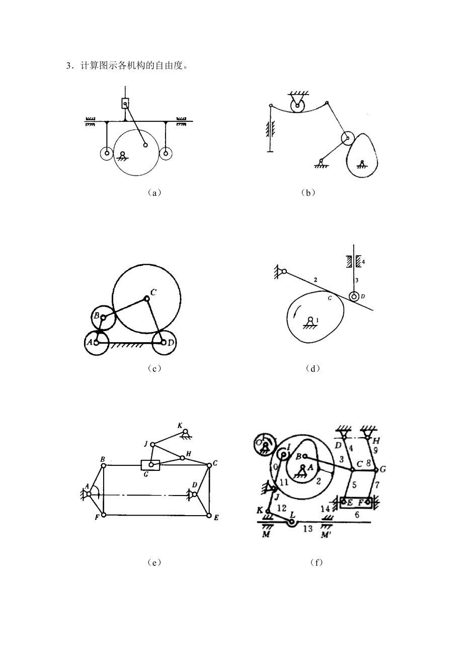 机械原理复习习题及答案.doc_第2页