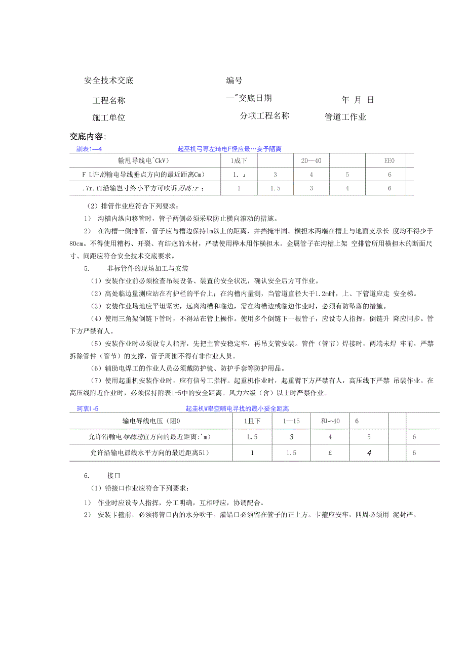 管道工安全技术交底_第4页