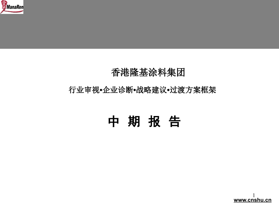 嘉诚香港隆基集团公司企业诊断报告_第1页