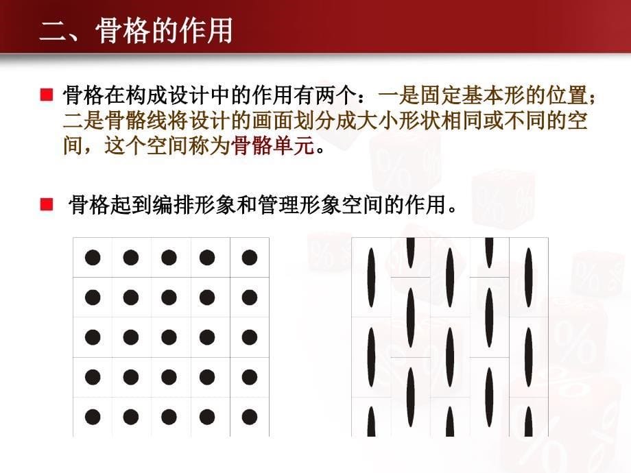 平面构成中的骨格与重复_第5页