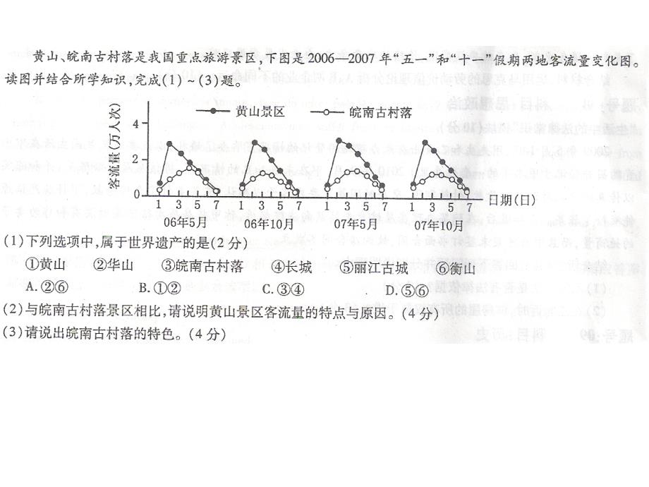 1、认识旅游业发展对社会经济发展、文化交流与繁荣等方面_第1页