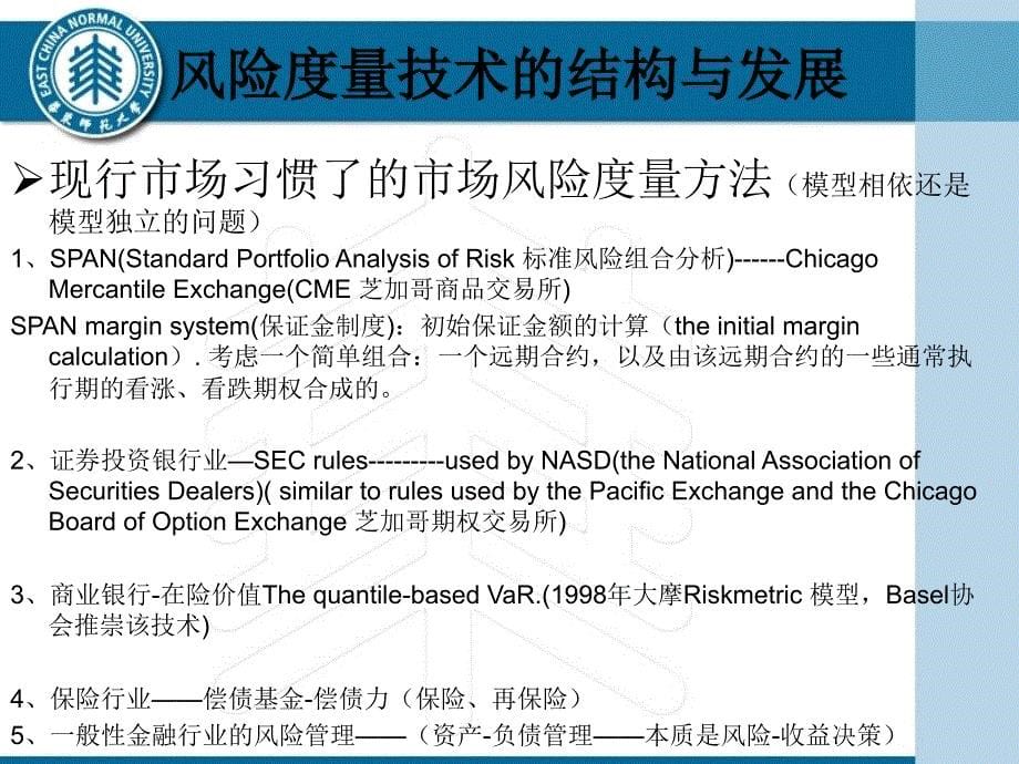 风险度量技术的结构与发展_第5页