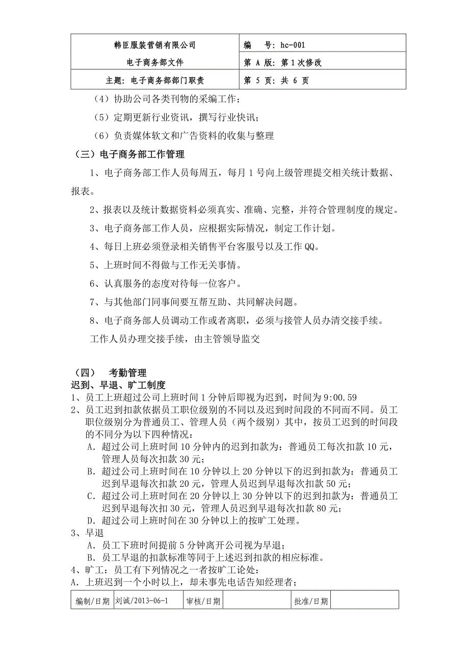 电子商务部职责以及规章制度 (4)（天选打工人）.docx_第3页