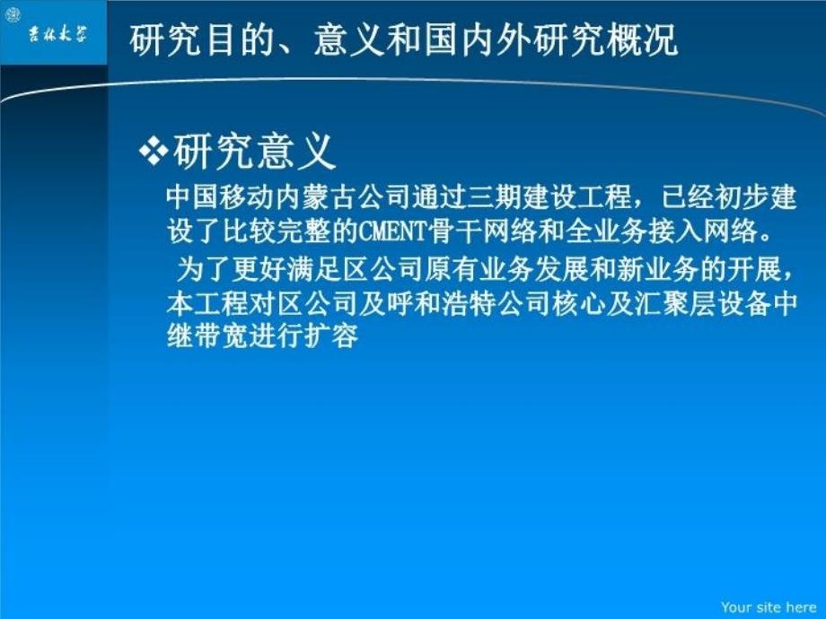 内蒙古移动CMNET网络建设方案探讨-答辩演示教学文案_第3页