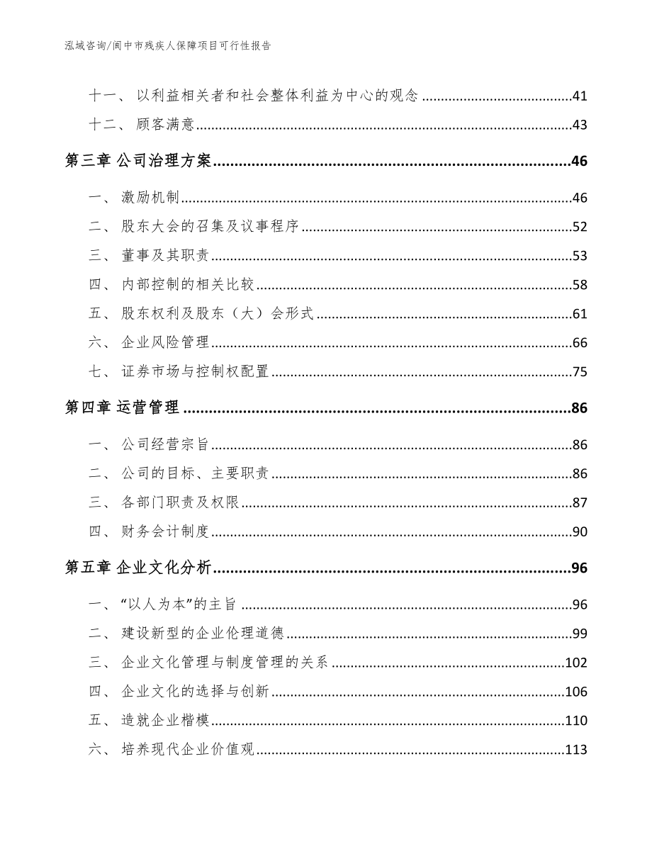 阆中市残疾人保障项目可行性报告_范文_第3页