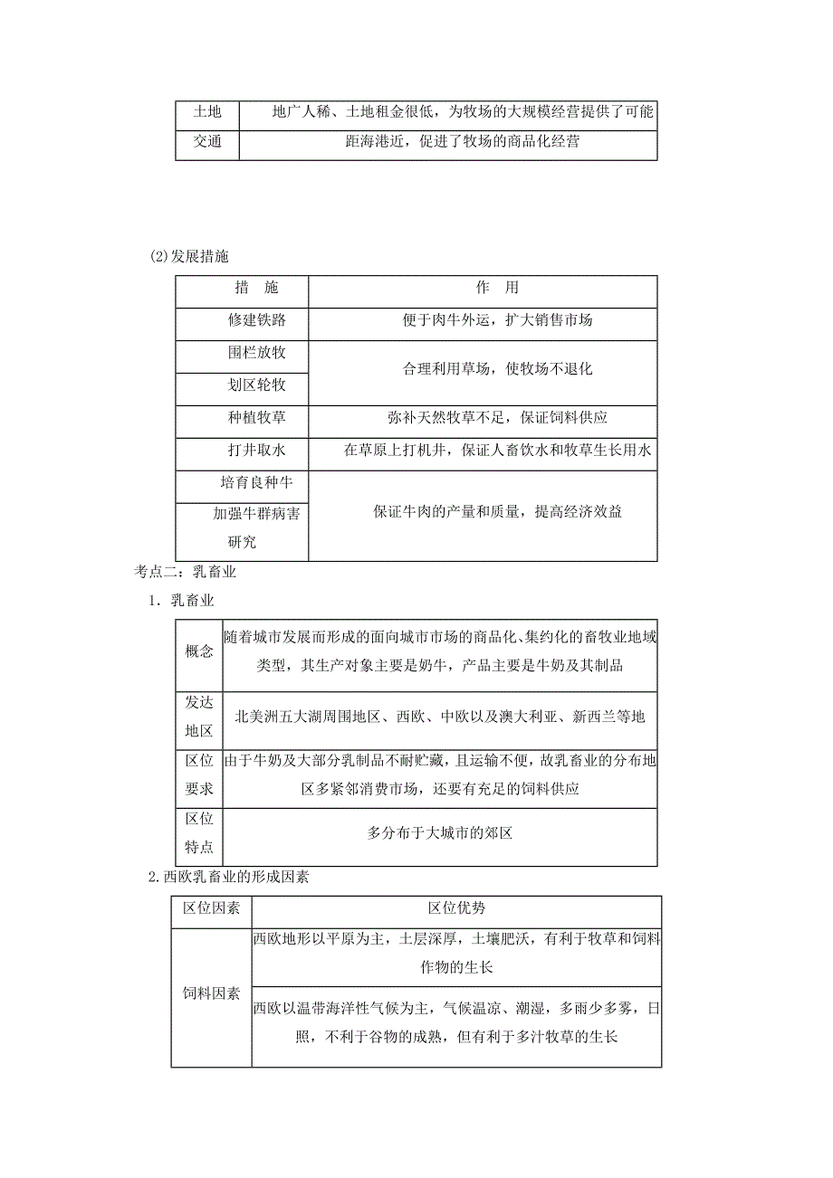 【金识源】高中地理人教版必修2导学案 第三章 第三节 以畜牧业为主的农业地域类型3_第2页