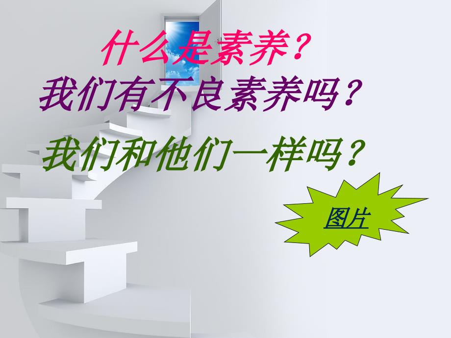 如何做一个有素养的人.ppt_第1页